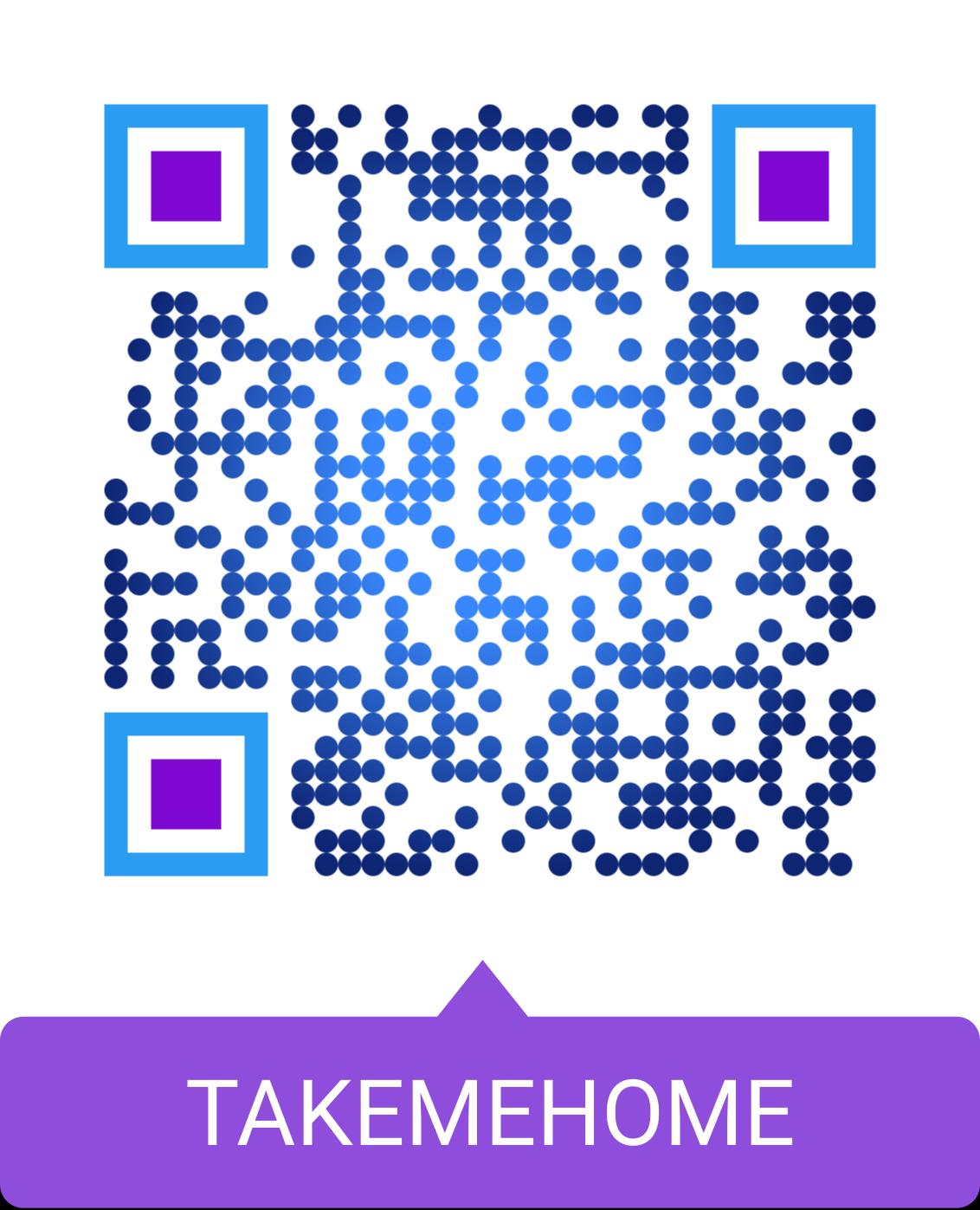 TAKEMEHOME QR